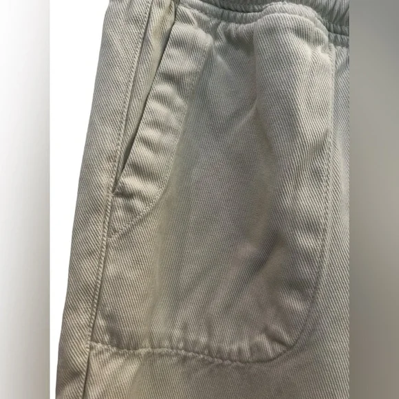 Kut From The Kloth Drawcord Cropped Pant Raw Hem Oversized Size S Boho Chic - Picture 4 of 8